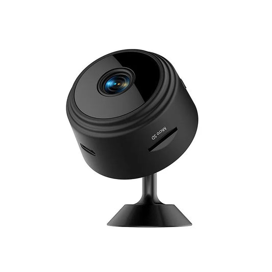 Minicámara de seguridad Wi-Fi 1080P con imán y batería - Cámara de videovigilancia inteligente para el hogar