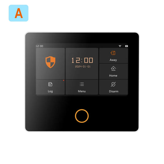 Sistema de alarma H502 para hogar inteligente Tuya - Kit de seguridad inalámbrico Wi-Fi antirrobo con sirena integrada, compatible con Alexa y control por aplicación (APP)
