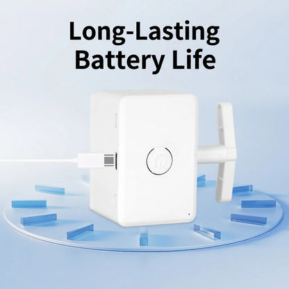 Pulsador de botones automático inalámbrico - Interruptor de control remoto para luces y aparatos (ON/OFF para perezosos, sin necesidad de cableado)